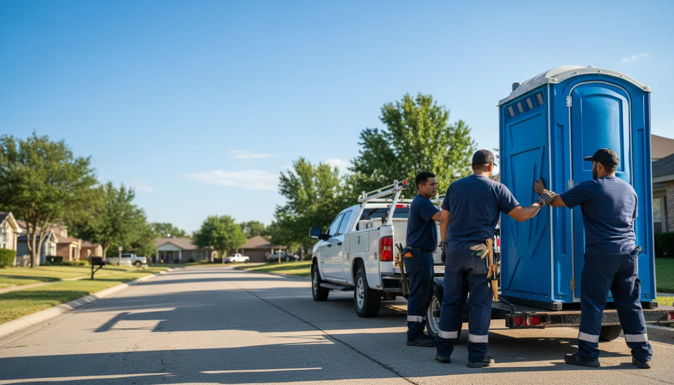 Portable Toilet Rental in Caledonia, IL near me